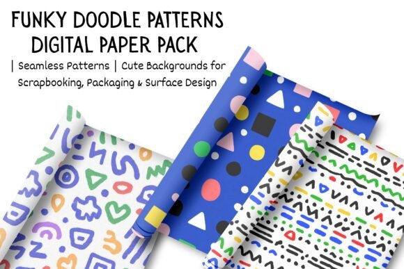 Bold Funky Doodle Patterns