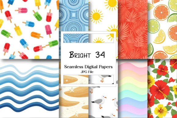 Bright Summer Patterns: Infuse Your Designs with Vibrant Energy
