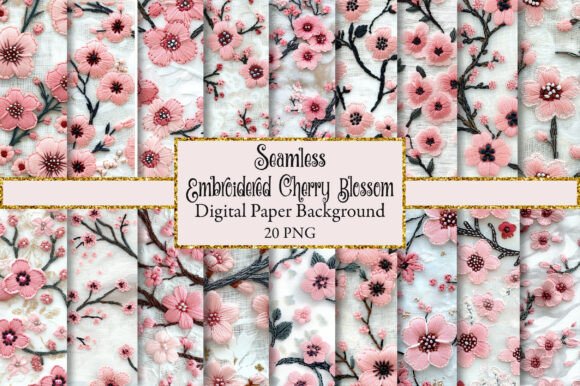 Cherry Blossom Patterns for Creative Projects