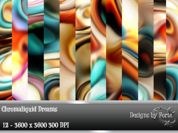 Chromaliquid Dreams Seamless Patterns: A Strategic Tool for Creative Expression