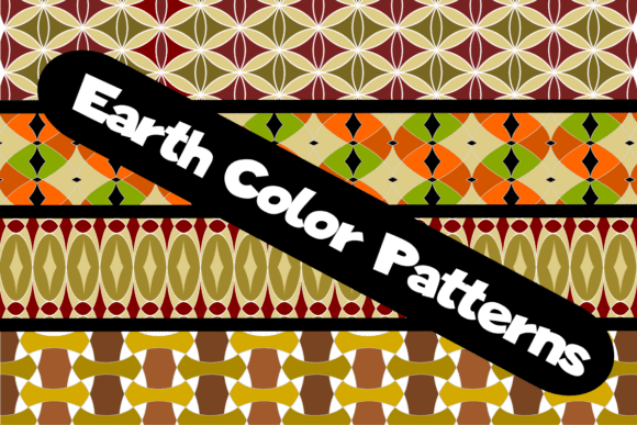 Earth Color Abstract Patterns Bundle: A Versatile Design Resource for Modern Creatives