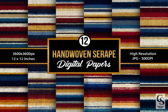 Handwoven Mexican Serape Patterns: A Unique Addition to Creative Projects