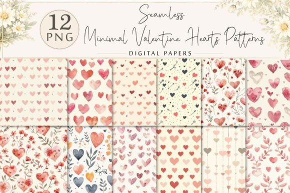 Minimal Valentine Hearts Patterns: A Modern Approach to Timeless Design