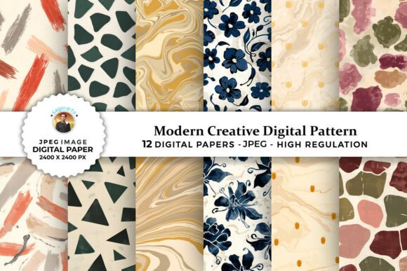 Modern Creative Digital Patterns for Every Craft Project