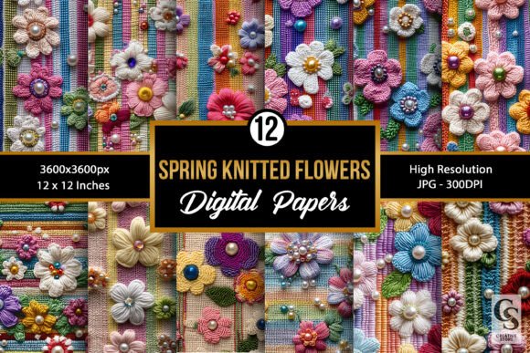 Pastel Spring Crochet Flowers Patterns: A Delightful Addition to Your Creative Projects