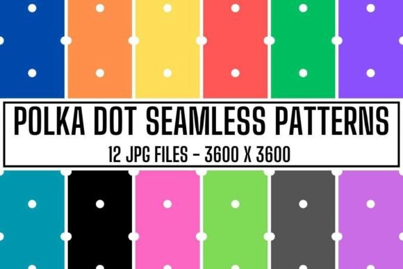 Polka Dot Patterns - No Seamless 1