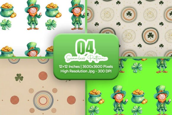 St. Patrick’s Day Leprechaun Pattern Pack: A Creative Celebration for All