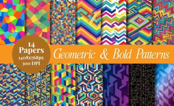 Vibrant Geometric Abstract Patterns: A Creative Revolution for Modern Designers
