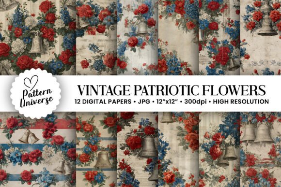 Vintage American Floral Patterns: A Timeless Addition to Modern Crafting